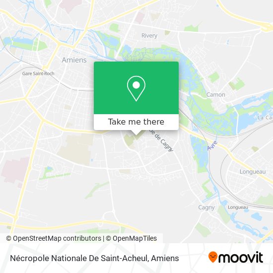 Nécropole Nationale De Saint-Acheul map
