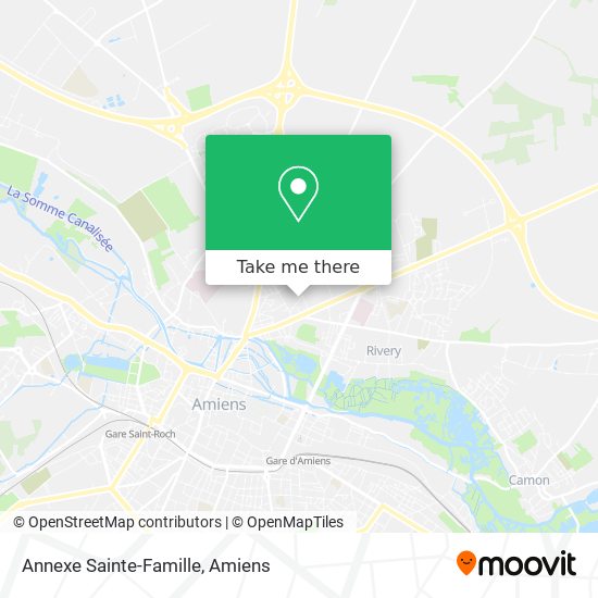 Annexe Sainte-Famille map