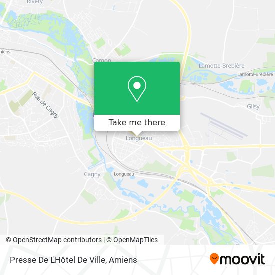Presse De L'Hôtel De Ville map