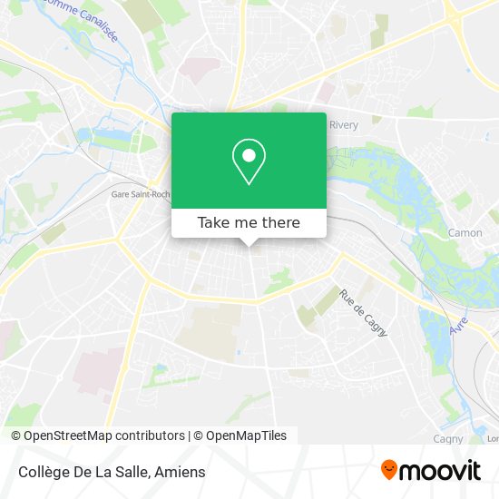 Mapa Collège De La Salle