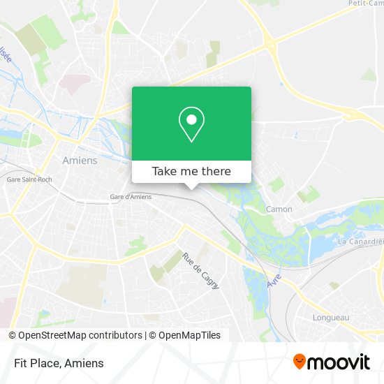 Fit Place map