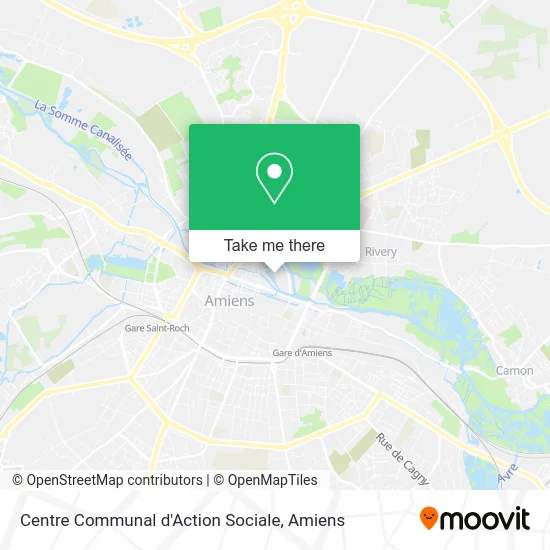 Centre Communal d'Action Sociale map