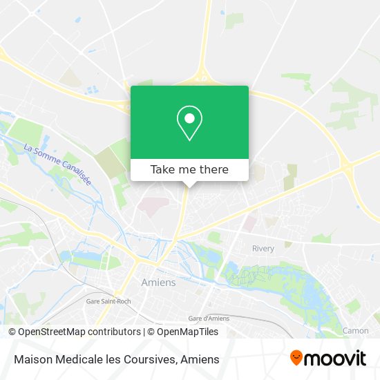 Maison Medicale les Coursives map