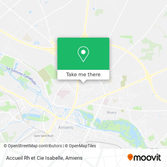 Mapa Accueil Rh et Cie Isabelle