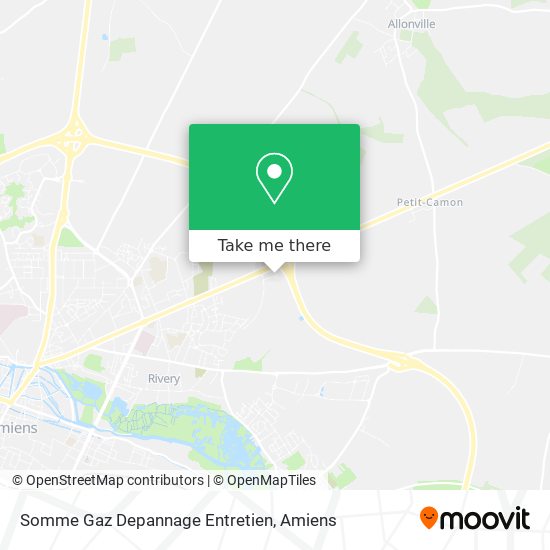Somme Gaz Depannage Entretien map