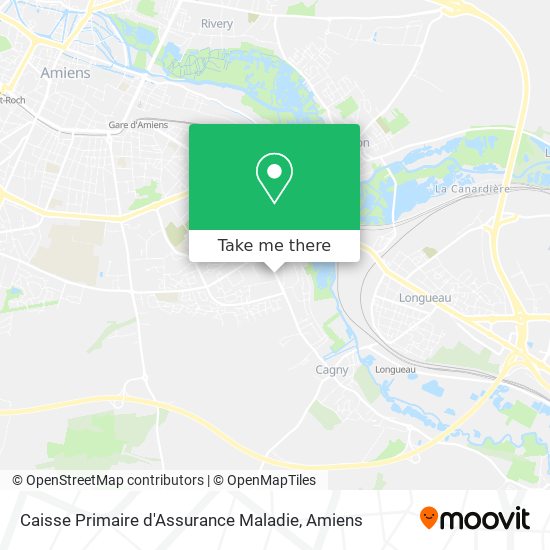 Caisse Primaire d'Assurance Maladie map