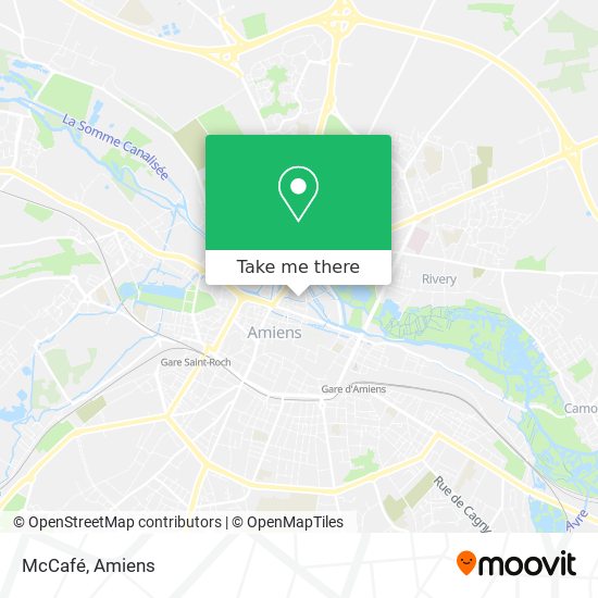 McCafé map