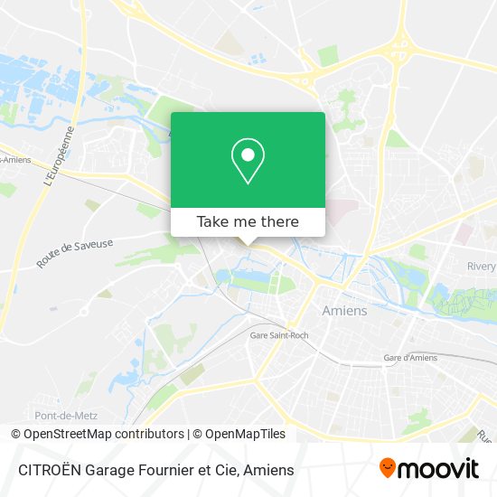 CITROËN Garage Fournier et Cie map