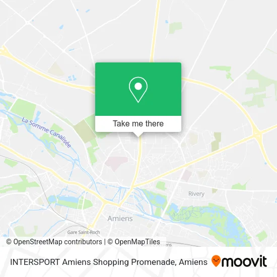 INTERSPORT Amiens Shopping Promenade map
