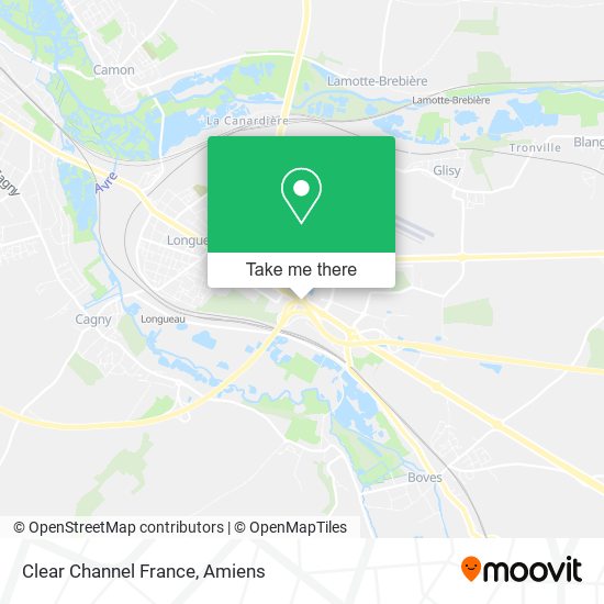 Clear Channel France map