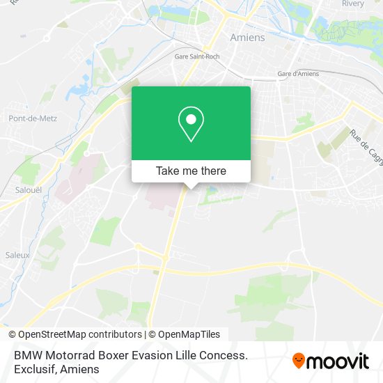 BMW Motorrad Boxer Evasion Lille Concess. Exclusif map