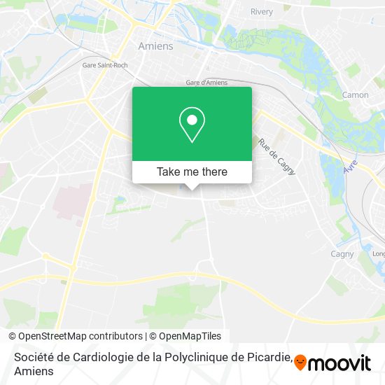 Société de Cardiologie de la Polyclinique de Picardie map