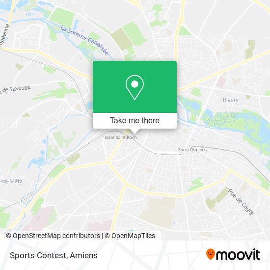 Sports Contest map