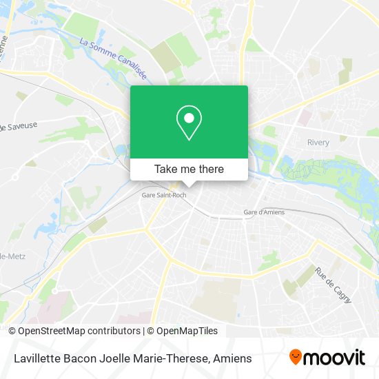 Mapa Lavillette Bacon Joelle Marie-Therese