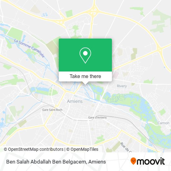 Mapa Ben Salah Abdallah Ben Belgacem