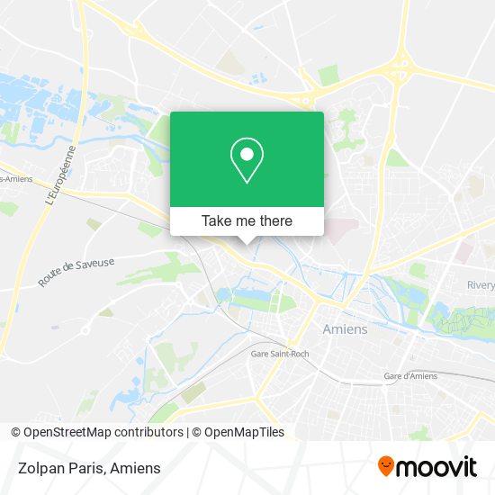 Mapa Zolpan Paris