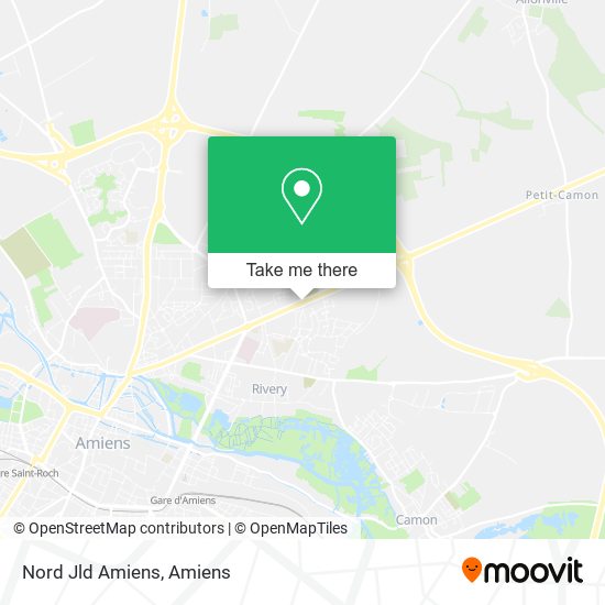 Mapa Nord Jld Amiens
