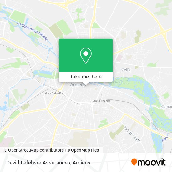 David Lefebvre Assurances map