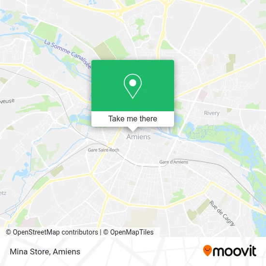 Mina Store map