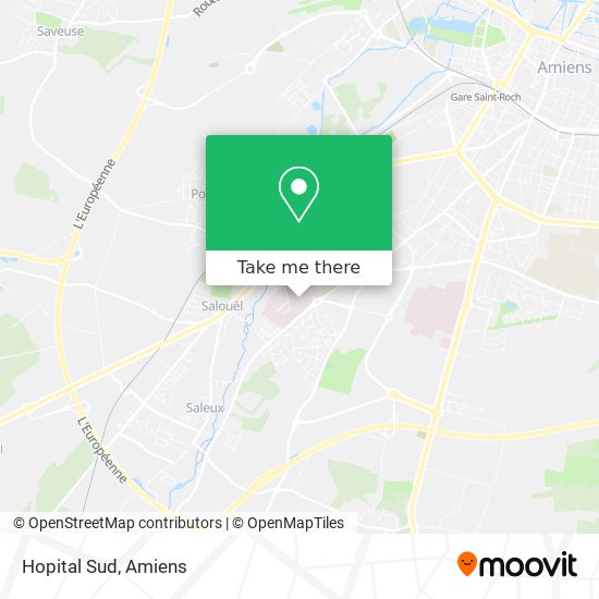 Hopital Sud map