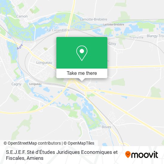 S.E.J.E.F. Sté d'Études Juridiques Economiques et Fiscales map