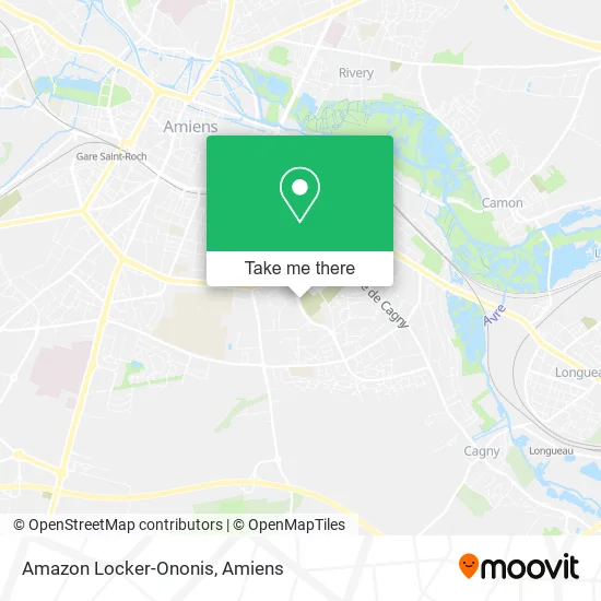 Amazon Locker-Ononis map