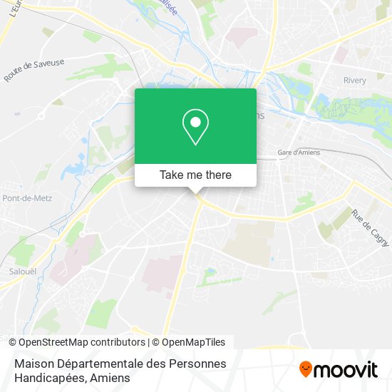 Maison Départementale des Personnes Handicapées map