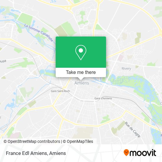 France Edl Amiens map