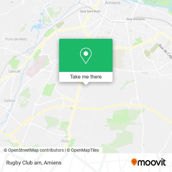 Rugby Club am map