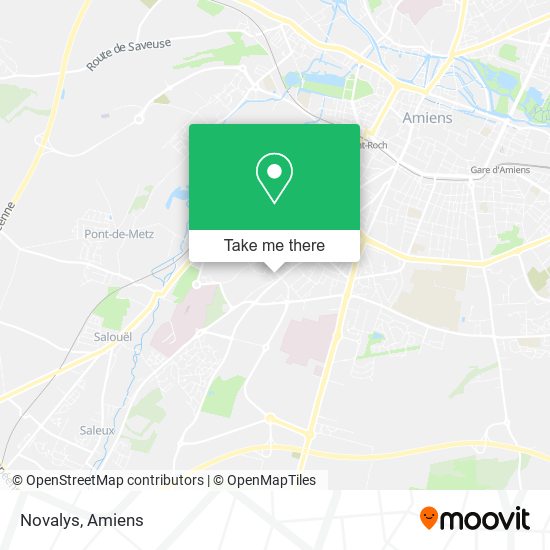 Mapa Novalys