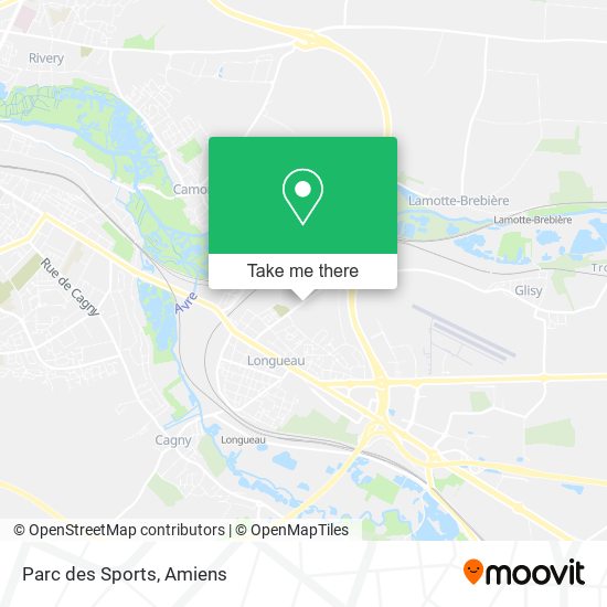 Parc des Sports map