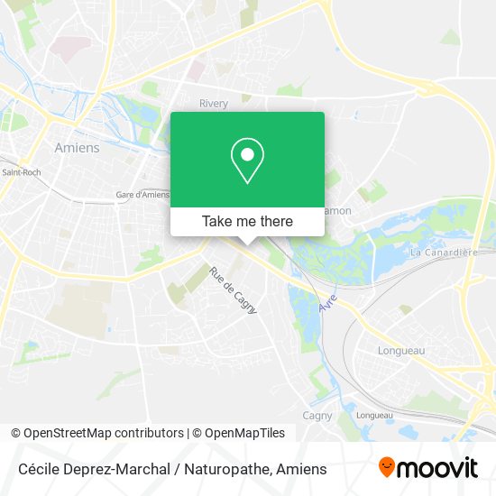 Cécile Deprez-Marchal / Naturopathe map