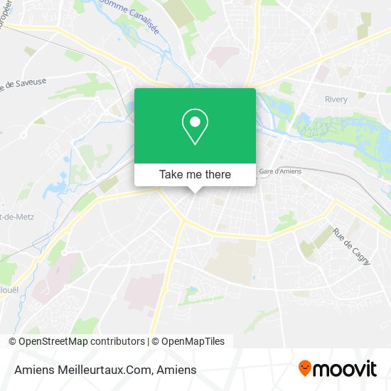 Mapa Amiens Meilleurtaux.Com
