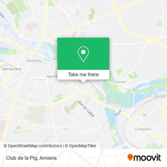 Club de la Pig map