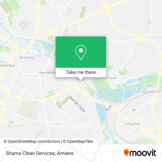 Shama Clean Services map