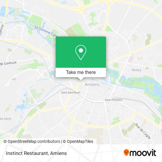 Mapa Instinct Restaurant