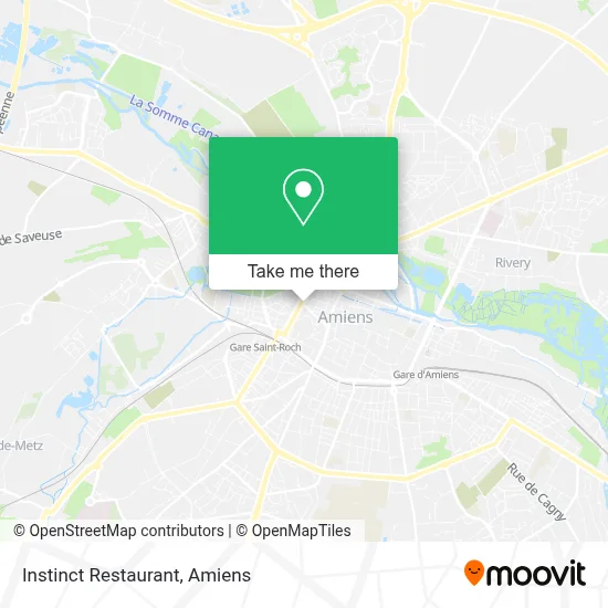 Instinct Restaurant map