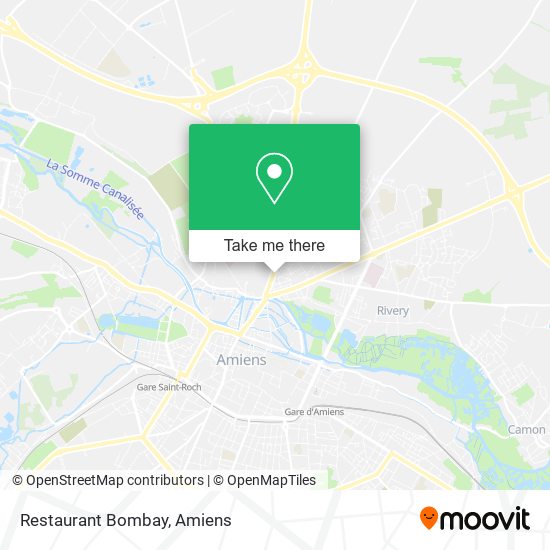 Mapa Restaurant Bombay