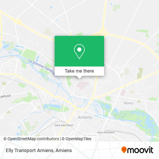 Elly Transport Amiens map