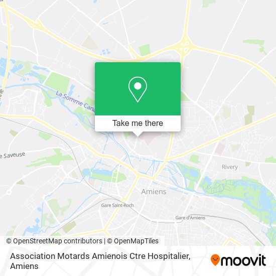 Association Motards Amienois Ctre Hospitalier map