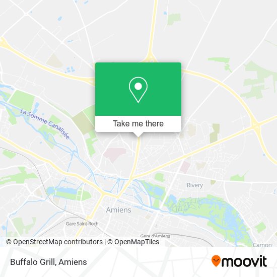 Buffalo Grill map