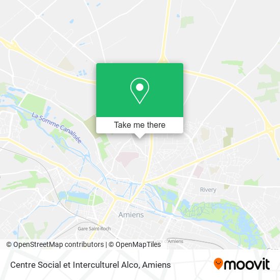 Centre Social et Interculturel Alco map