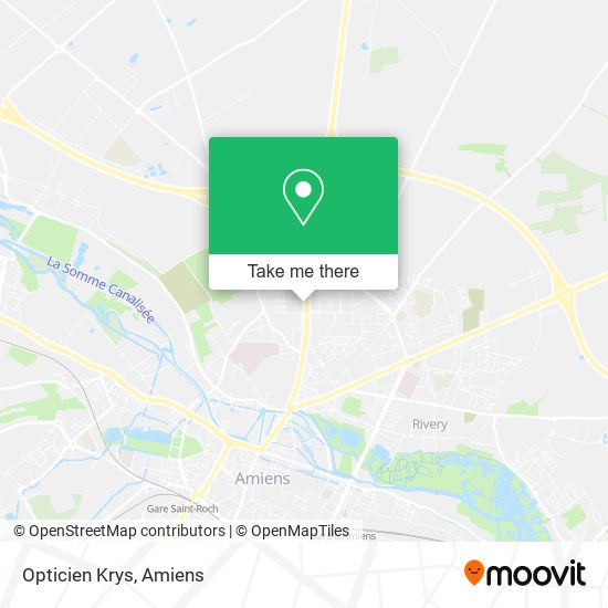 Opticien Krys map