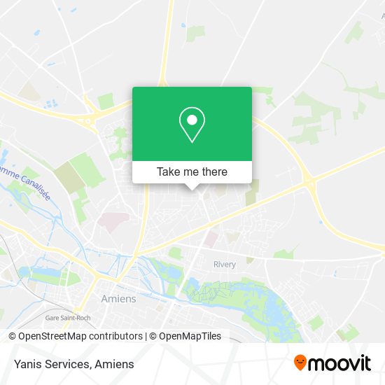 Yanis Services map