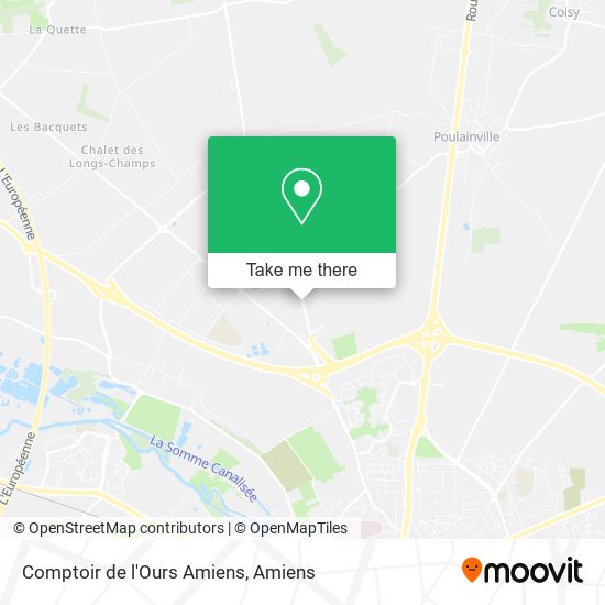 Comptoir de l'Ours Amiens map