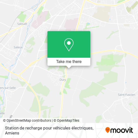 Station de recharge pour véhicules électriques map