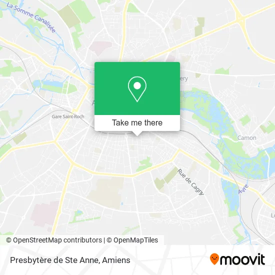 Presbytère de Ste Anne map