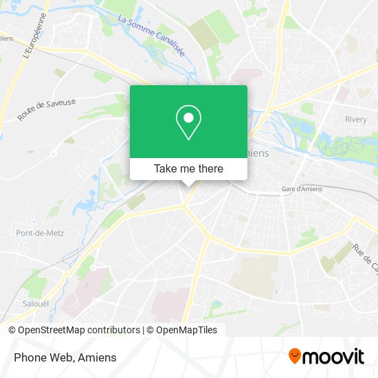 Phone Web map