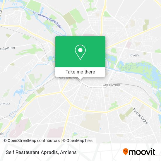 Self Restaurant Apradis map