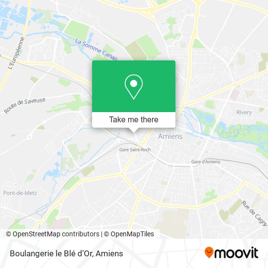 Boulangerie le Blé d'Or map